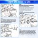 thumbnail image 4 of Kit de Herramientas ZKTOOL GM245 y Instalador de Sellos para Riel de Inyectores de Combustible, 4 of 8