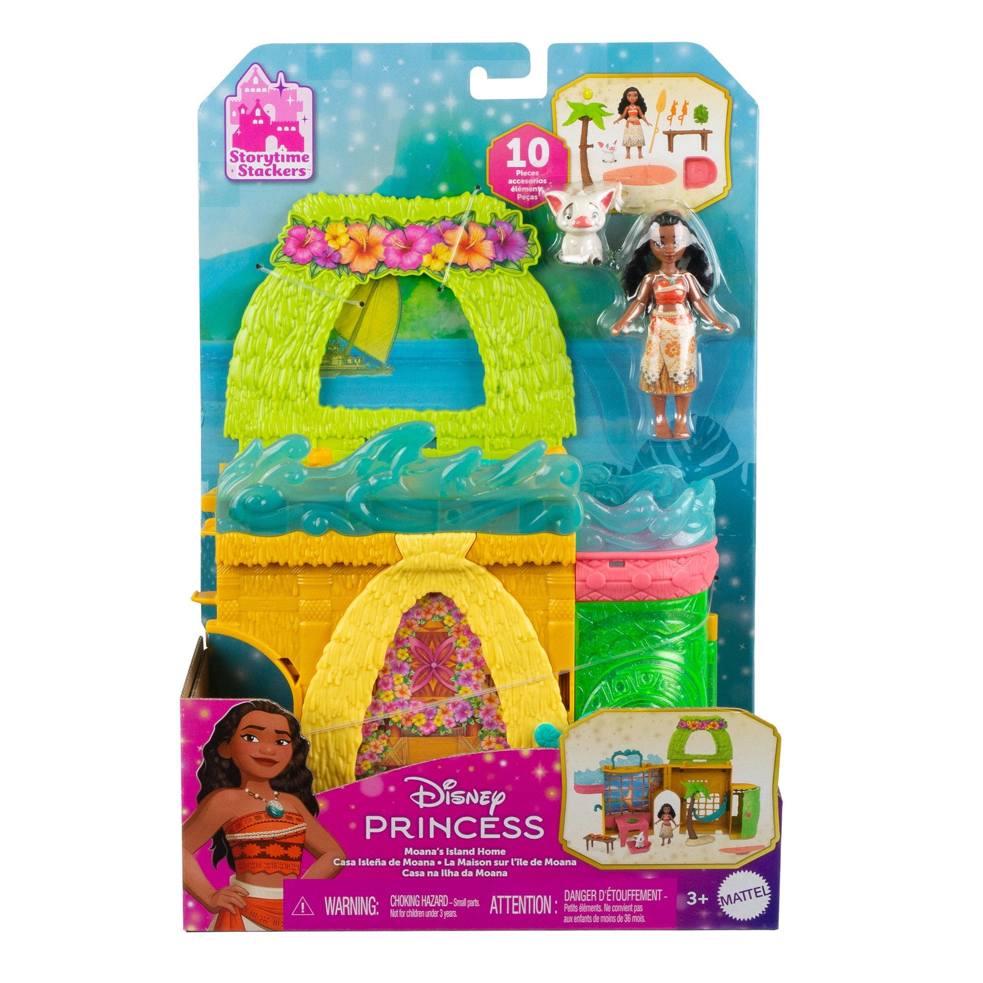 Disney Princesas - Muñeca Disney Princesa Castillo De Moana