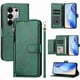 thumbnail image 1 of FOXDOCK Funda Tipo Cartera para Realme C75 5G Cuero PU con Cremallera y Correa de Muñeca, Ranuras para Tarjetas, Soporte Plegable, Cierre Magnético, 1 of 5