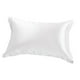 thumbnail image 2 of Funda De Almohada De Seda 100% Mulberrry King - Tamaño 19x29 "- Funda De Almohada Blanca, 2 of 3