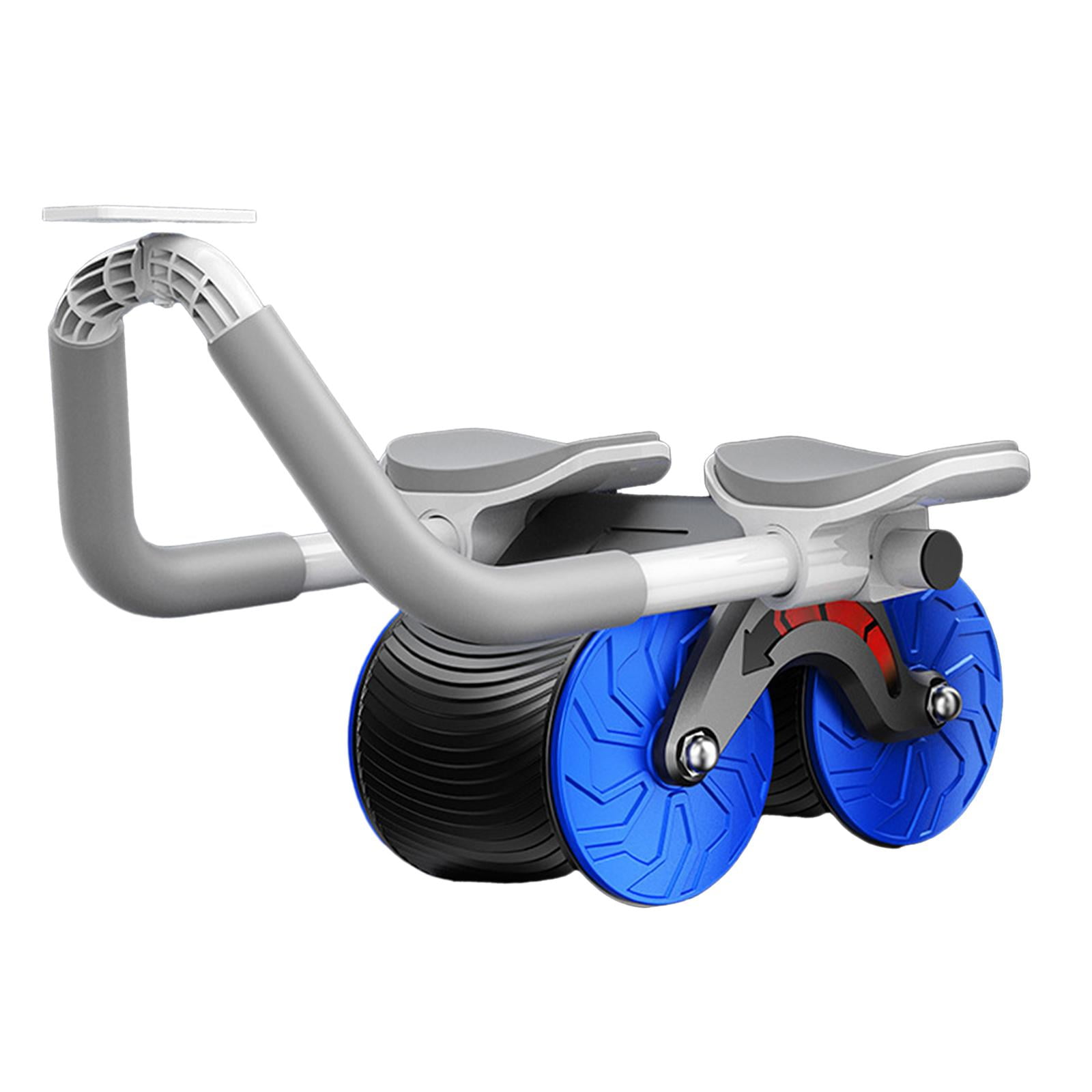 Magideal - Rueda De Rodillos Para Abdominales Con Soporte Para , Entrenamiento De Músculos Abdominales, Equipo De Entrenamiento Con Máquina Para Abdominales Azul