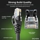 thumbnail image 2 of Cable Ethernet GEARit Cat6 0,15 m Paquete de 100 Negro, 2 of 8