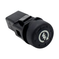 Magideal - Botón De Arranque De Motocicleta, Conjunto Negro, Interruptor De Arranque Fácil De Instalar, Botón Pulsador De Repuesto Parapara 125 2007 Zapm38100