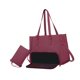 thumbnail image 3 of Bolsa De Bolsas Para Mujer Bolsa De Laptop De Lonchera Acolchada Para La Oficina De Collage Casual Rojo, 3 of 5