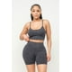 thumbnail image 1 of Conjunto Básico De Camiseta Sin Mangas Y Shorts Lavados Sin Costuras, 1 of 5