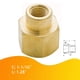 thumbnail image 4 of Acoplamiento Reductor De Latón 1 2 Npt X 1 4 Npt, 4 of 7