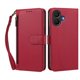 thumbnail image 1 of Funda Tipo Billetera para TCL K70 5G con Soporte y Bolsillo con Cierre Rojo, 1 of 1