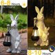 thumbnail image 2 of Escultura REYISO Conejo Solar LED 13 cm Decoración de Jardín, 2 of 5