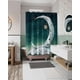thumbnail image 4 of Juego de Cortina de Baño Tela Género + Forro Impermeable, 4 of 6