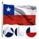 thumbnail image 3 of Bandera Chilena 120x180cm Bordada, 3 of 3