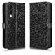 thumbnail image 1 of Funda Cartera Lunares Samsung Galaxy S25 Edge con Tarjetero, Correa y Soporte Negro, 1 of 6