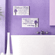 thumbnail image 2 of 2pcs/set Rustic Ocean Beach Bathroom Sign with Farmhouse Toilet Wall Decor and Tape - Funny Flower Art for Bathroom Rules, 2 of 4