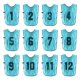 thumbnail image 1 of Chaleco de Entrenamiento de Fútbol Uxcell, Petos Deportivos de Equipo Reversibles Numerados para Práctica de Fútbol Grande Azul, 1 of 7