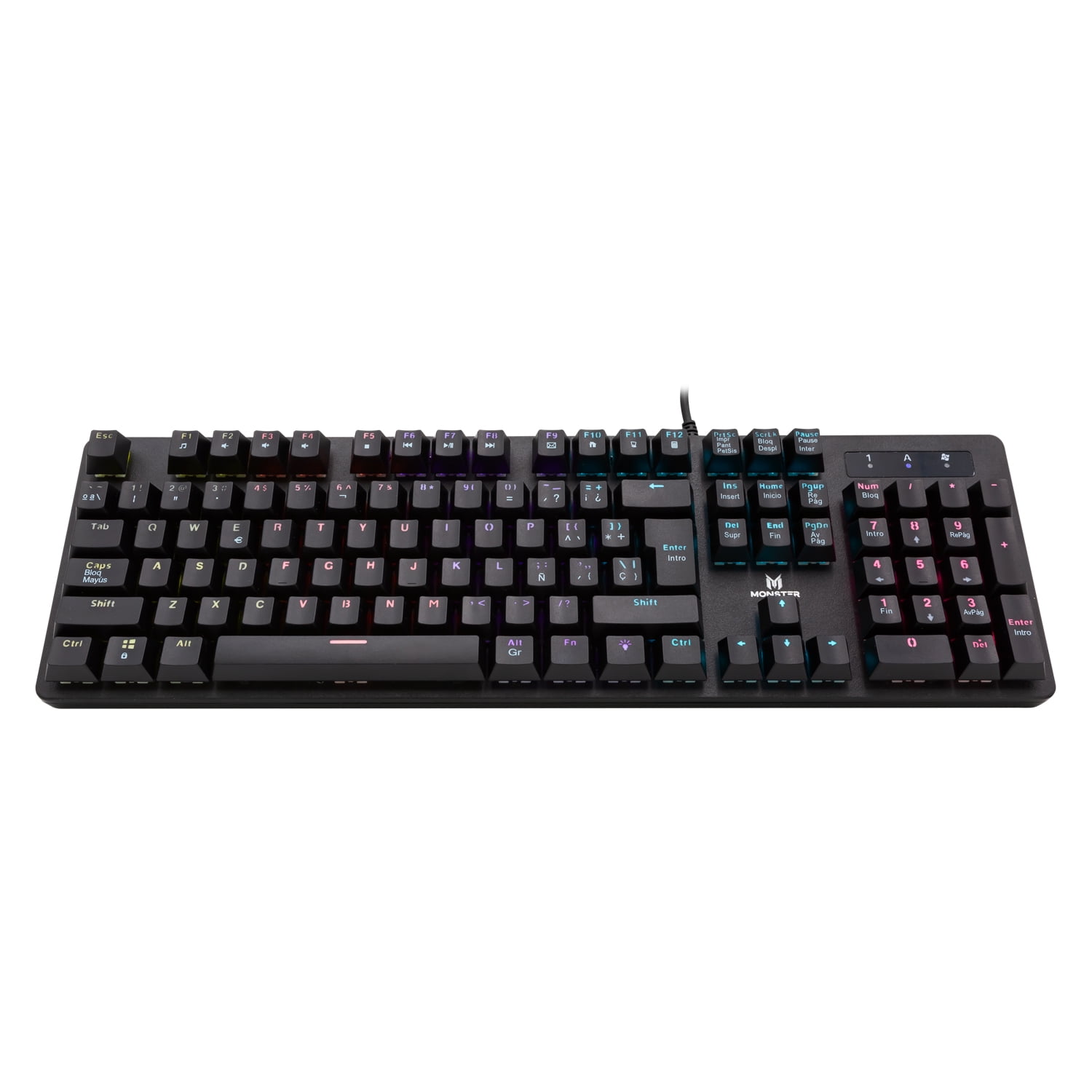 Monster Games - T3118 Keyboard Mecanico Gamer Monster Strategy