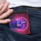 thumbnail image 5 of Kylian Mbappé Cartera de Cuero PU para Hombres, Tarjetero Bifold Delgado, Cartera Minimalista de Cuero Sintético Suave, 5 of 6