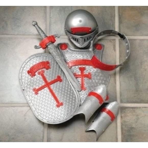 Disfraz David C Cook Armadura Completa de Dios Rojo