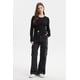 thumbnail image 4 of Polera Mujer Corte Diagonal Negro, 4 of 4