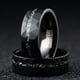 thumbnail image 1 of Anillo de Carburo de Tungsteno Meteor Rift Talla 9 USA Hombre, 1 of 3