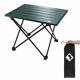 thumbnail image 1 of Mesa auxiliar de camping VILLEY portátil ultraligera de aluminio verde, 1 of 9
