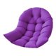 thumbnail image 2 of Cojín Colgante Para Silla Con Forma De Huevo, Suave, Para Porche, Oficina Y Exterior, Color Morado, 2 of 5