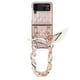 thumbnail image 1 of Fashion Artificial Leather Phone Case For Samsung Galaxy Z Flip 5 Z Flip 4 3 5G With Long Lanyard Crossbody Wallet Card Bag Protect Cover, 1 of 3
