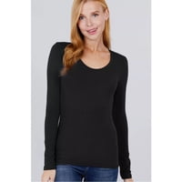 Likeshop - Camiseta Mujer Elasticada Manga Larga Bambu 2123
