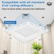 thumbnail image 4 of Desviador de Aire Fancat 24x24in Paquete de 2 Instalación Sin Herramientas, 4 of 7