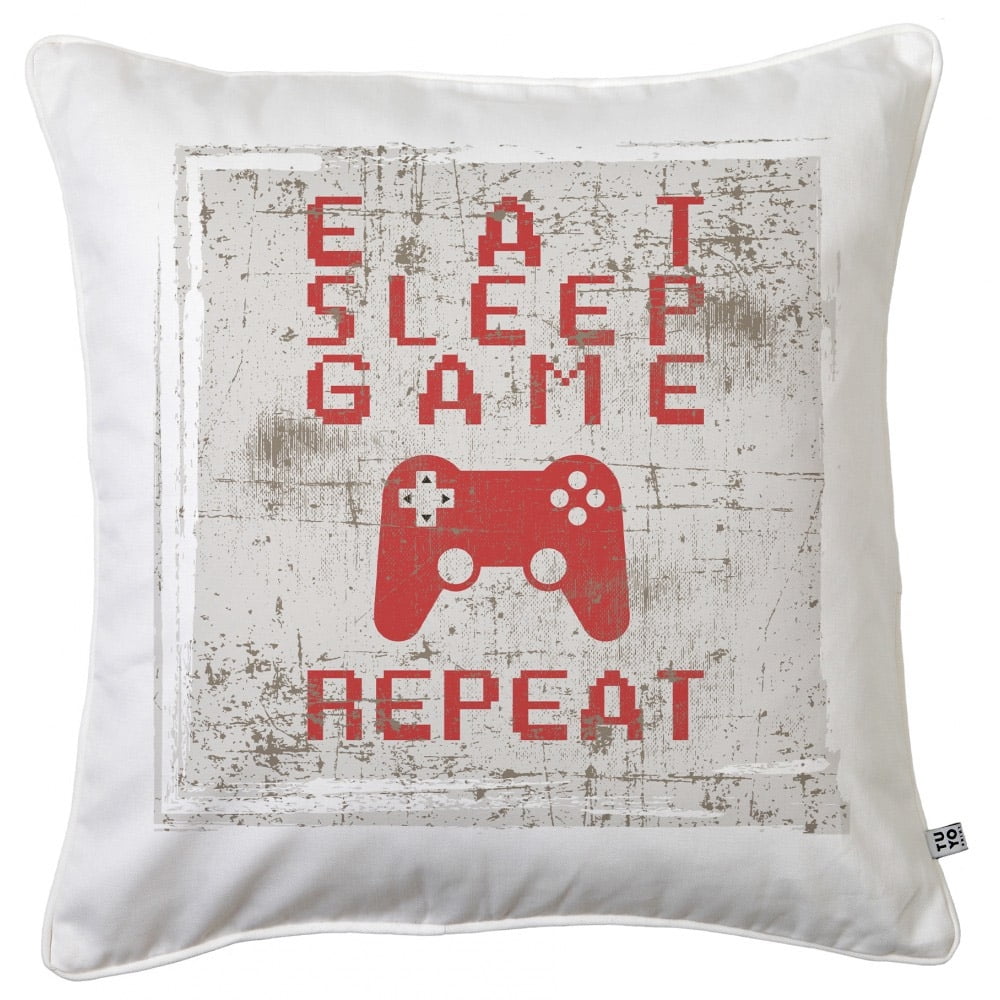 Tuyo Print - Cojín Gamer Rojo 45x45