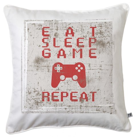 Tuyo Print - Cojín Gamer Rojo 45X45