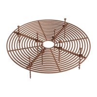 Ioensy - Rejilla De Maceta Para Plantas, Cubiertas Protectoras De Suelo Para Jardinería, Cubierta De Flores Cortables Para Exteriores, Café, 30Cm