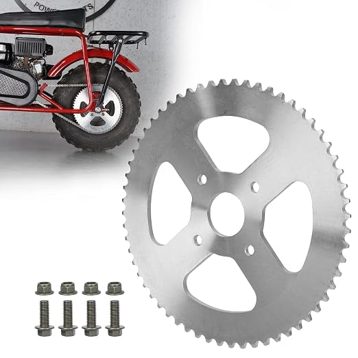 Piñón Trasero Cadena 420 60T Carbono Acero