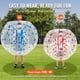 thumbnail image 3 of Pelota inflable para parachoques VEVOR, paquete de 2 pelotas de sumo zorb de 1,5 m, 3 of 9