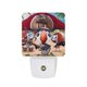 thumbnail image 1 of Johnny Puff Luz nocturna LED con sensor de anochecer a amanecer para dormitorio, baño, pasillo, escaleras - Lámpara LED nocturna de enchufe, 0.5W - 1 pieza, 1 of 6