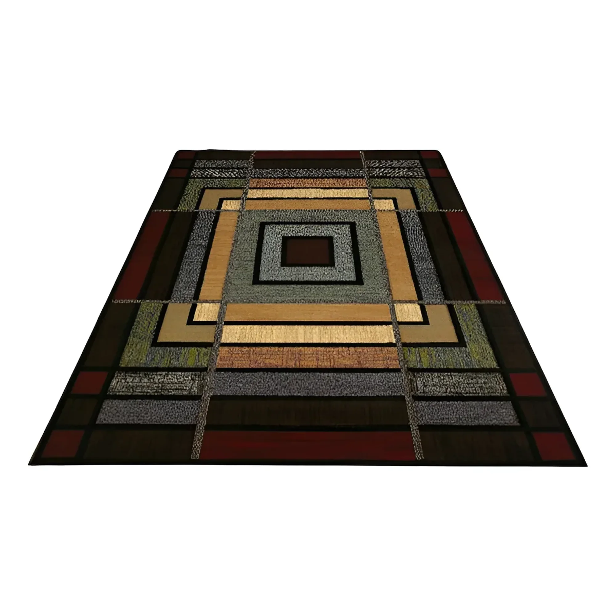 Casadeliacl - Alfombra Pasillera 3d Wm 60x180 Cm Decorativa - 1.8 M - 60 Cm - Cuadrado - Amarrillo