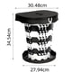 thumbnail image 2 of Inodoro Portátil Plegable Para Camping - Soporta 180kg- Plateado, 2 of 3