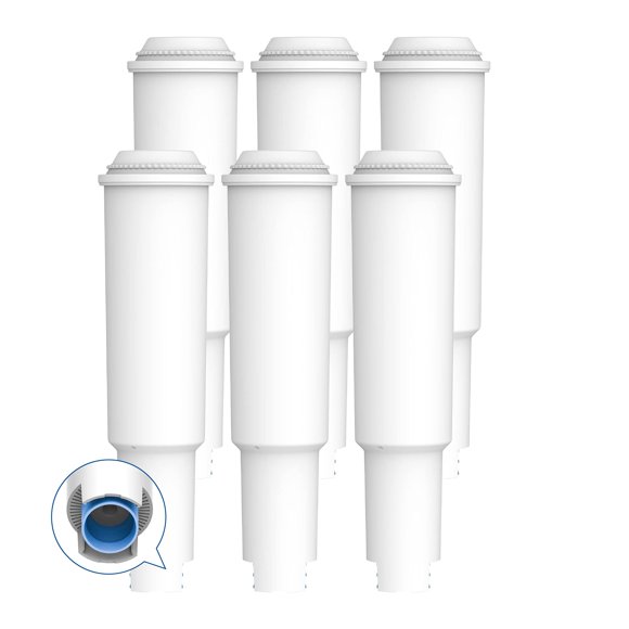 Filtro de agua para cafetera AQUACREST para Jura Clearyl White
