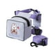 thumbnail image 1 of Precioso Perro Mochila Arnés Mascota Arnés Mochila Para Caminar Al Aire Libre Camping Violeta S, 1 of 5