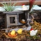 thumbnail image 3 of Adorno miniatura de gallinero retro de madera Hiawbon Family, 3 of 9