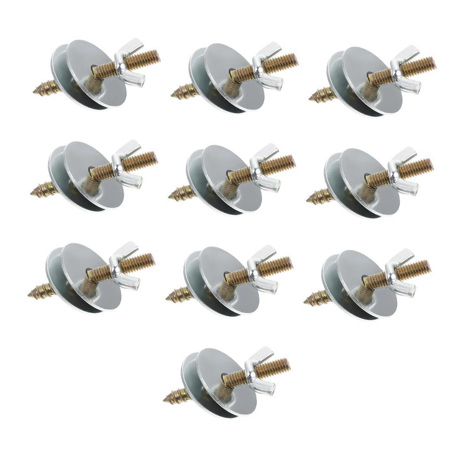 10x Tuercas Y Tornillos Para Hacer Perchas Para Pájaros, Juguetes Para Loros, Soporte De Entrenamiento Para Pájaros