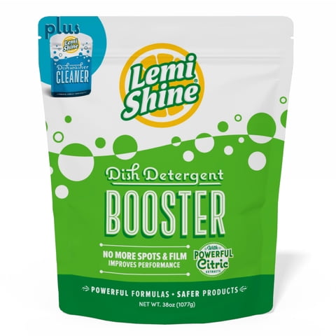 Detergente Para Platos Booster Lemi Shine Hard Water