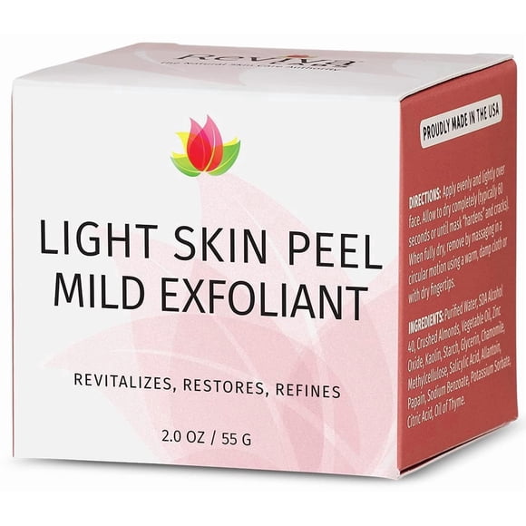 Exfoliante Reviva Labs, exfoliante suave para piel, 60 ml