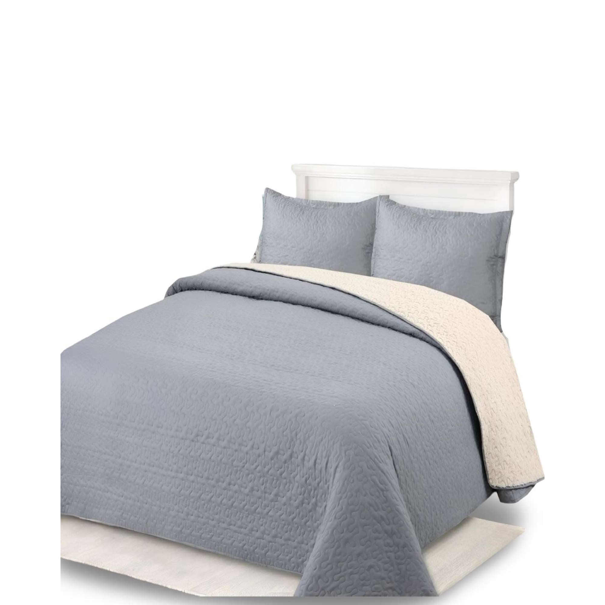 Genérico - Quilt Sherpa Cobertor King 250x270 19