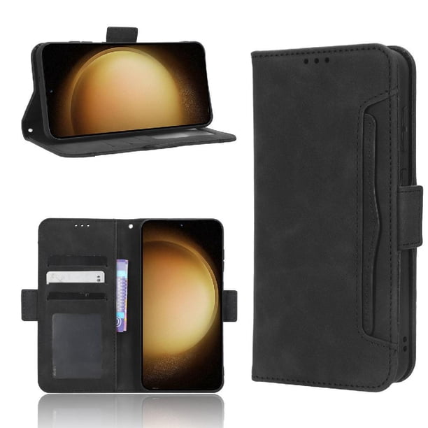 Funda Tipo Billetera FOXDOCK para Samsung Galaxy S23 Plus 5G – Tapa Flip con Tarjetero