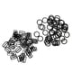 thumbnail image 1 of Ajustador De Correa De Sujetador De 100 X O Rings + 100 X Fig 8 Ajustador De Correa De Sujetador Para Ni?a, 1 of 3