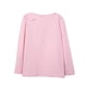 thumbnail image 2 of Polera Niña Manga Larga Cinta en Hombro y Perlas Palo Rosa, 2 of 3