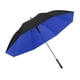 thumbnail image 1 of Paraguas Plegable De Mango Largo A Prueba De Viento De Doble Capa Para Campamento Pesca Mujer Azul, 1 of 4