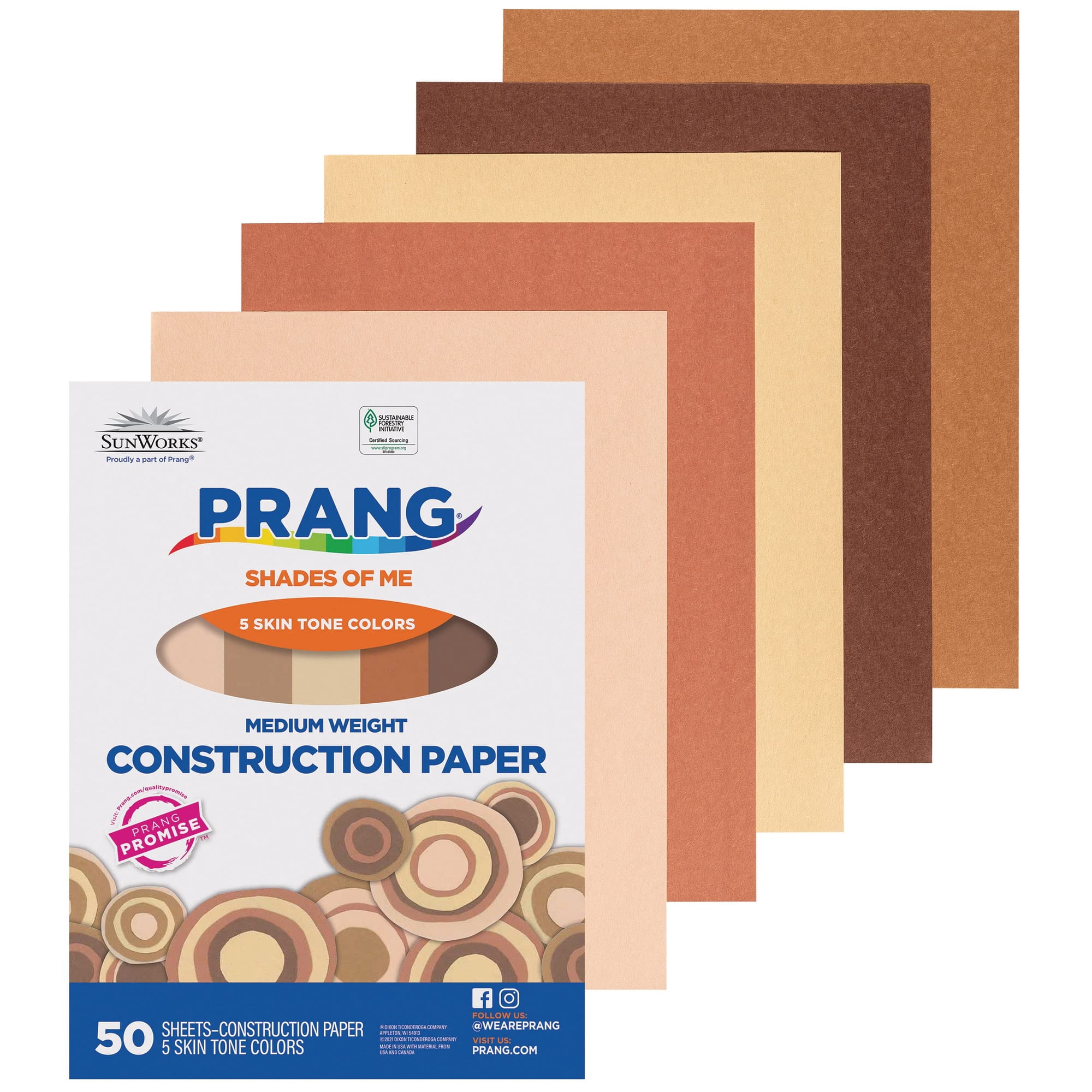 Baker Ross - Papel De Construcción Pacon Multicultural Pac9509