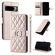 thumbnail image 1 of Funda Acolchada con Anilla y Correa para Google Pixel 8 Pro Slots para Tarjetas Oro rosa, 1 of 5