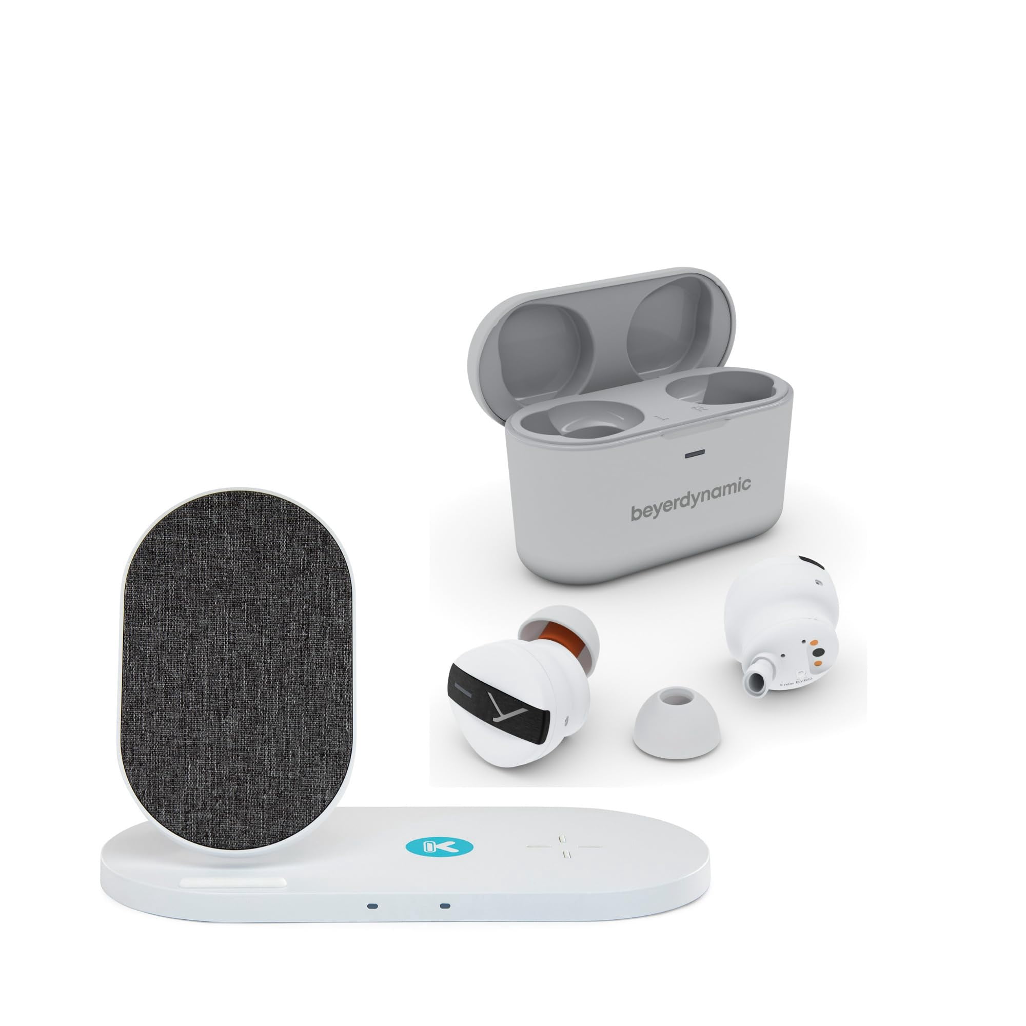 Auriculares Intraurales Bluetooth True Wireless Beyerdynamic Free Byrd (grises)