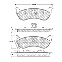 Pastillas Freno Para Auto Pqpro 500.09640